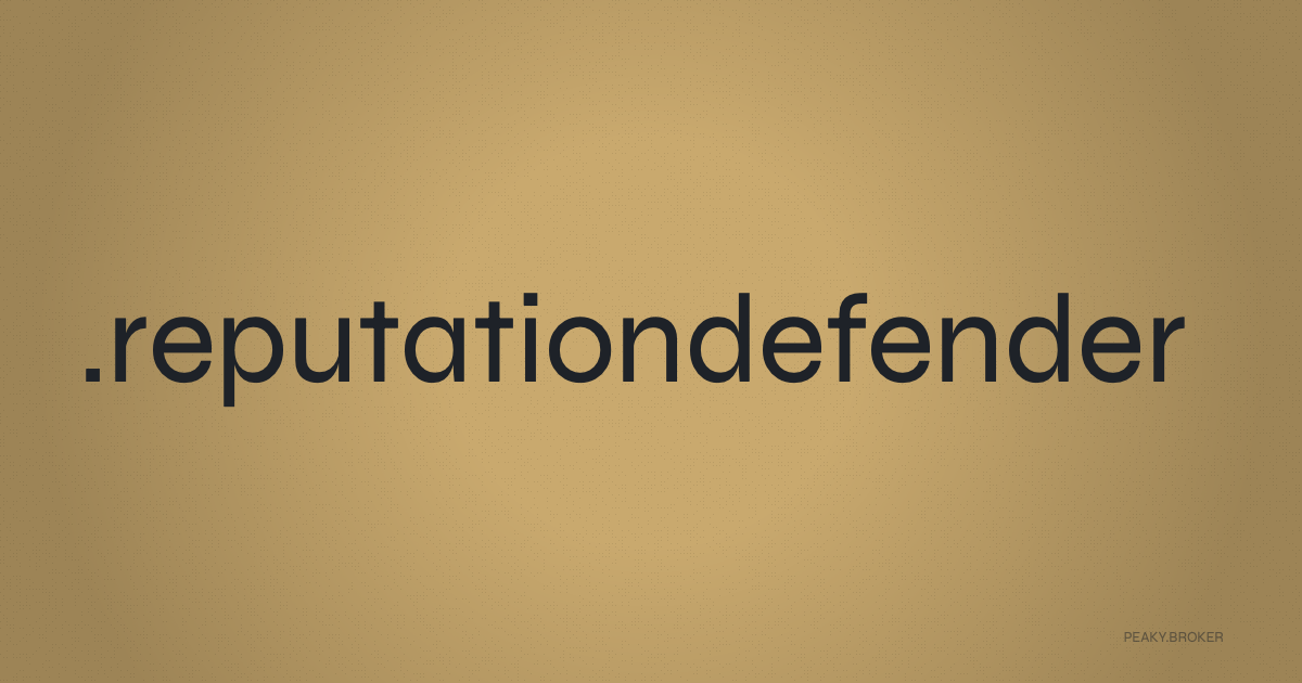 .reputationdefender